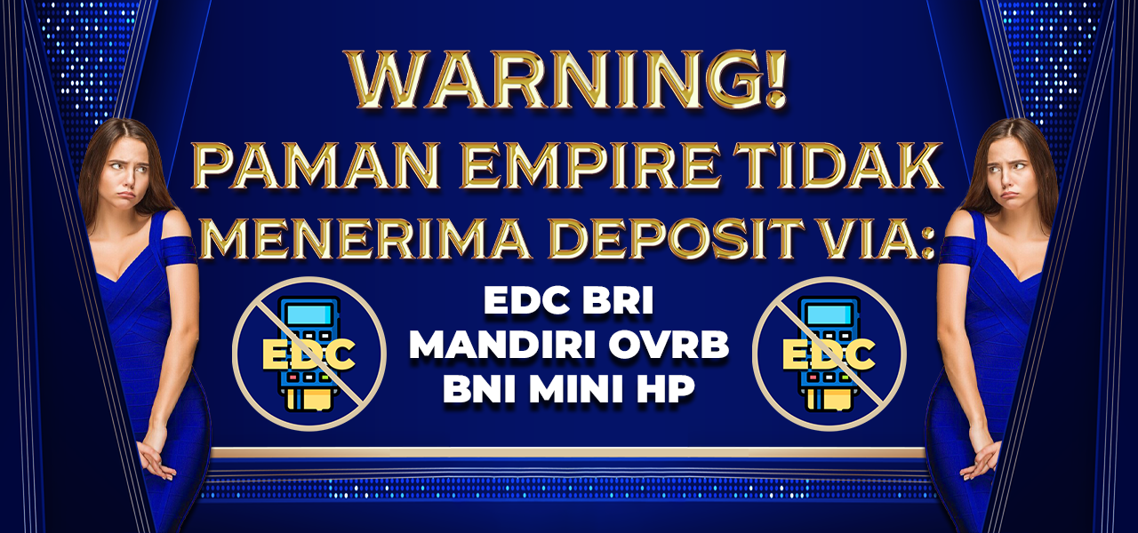 WARNING EDC, MANDIRI OVRB & MINI HP