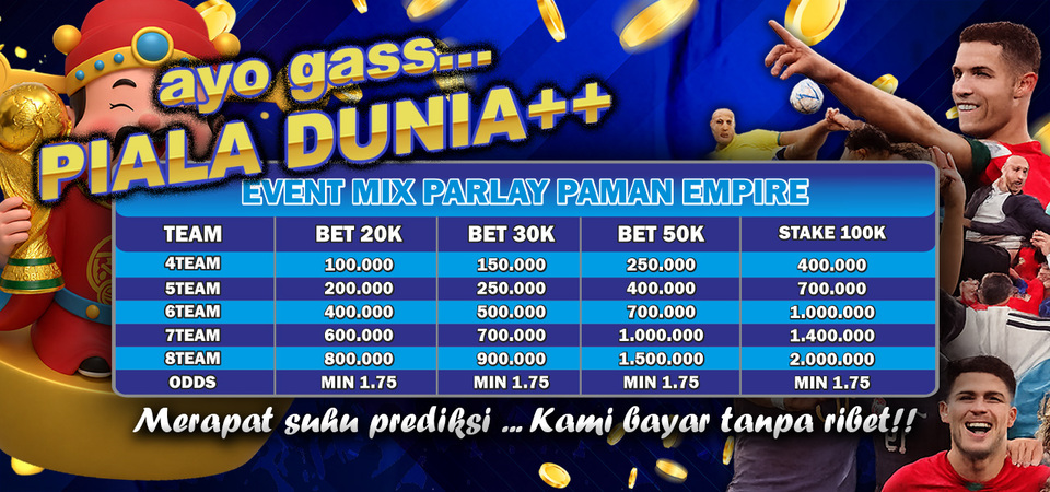 BONUS PIALA DUNIA